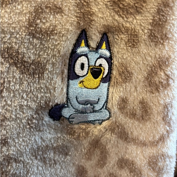 Women's Bluey Print Woobie Graphic Hoodie Sweatshirt  medium - Picture 3 of 5